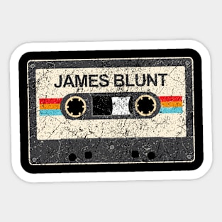 kurniamarga vintage cassette tapeJames Blunt Sticker